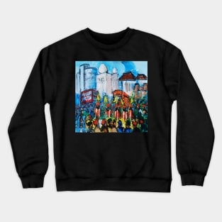 London Southall Sikh Procession Crewneck Sweatshirt